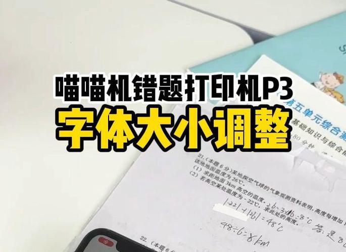 喵喵机字体大小设置