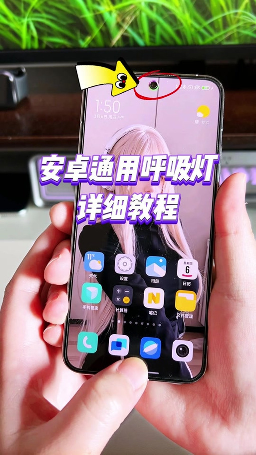 oppo的呼吸灯在哪里设置