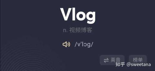 vlog是什么意思