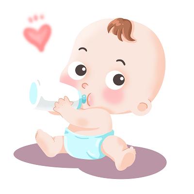 叼奶瓶卡通头像