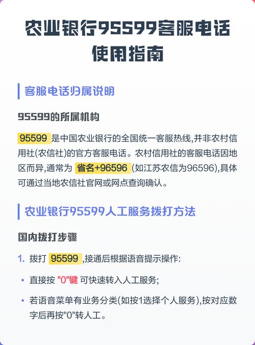 农村信用社电话95599怎么转人工