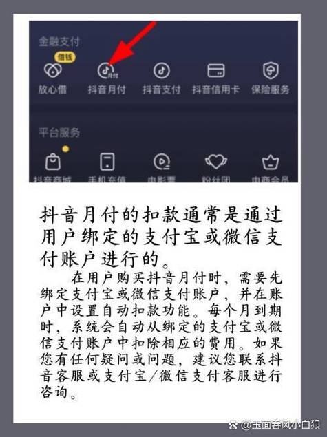 抖音月付付过款了怎么还要付款缩略图