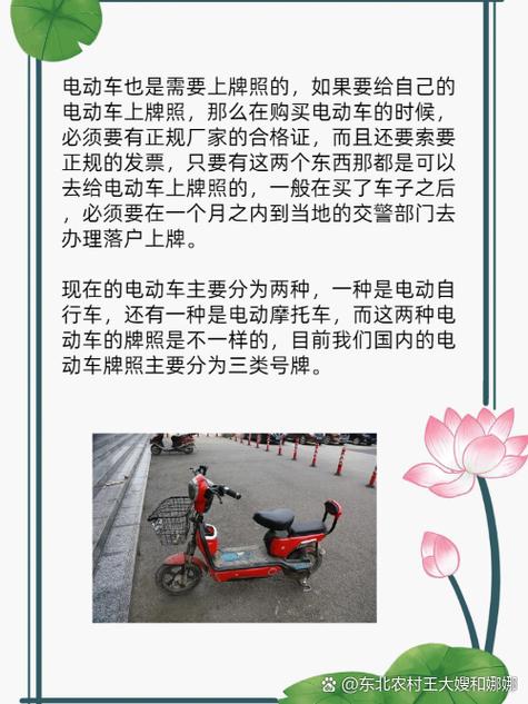 电动车要上牌照吗