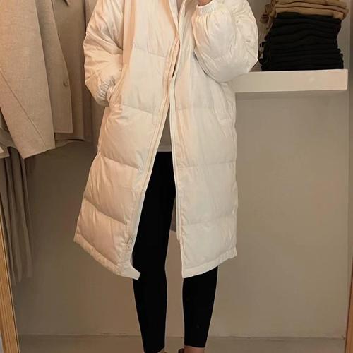 江南布衣长款羽绒服