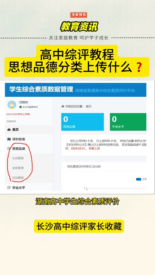 zhsznmgoveducn综合素质评价