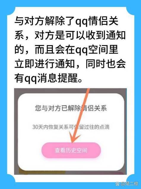 情侣解除了QQ情侣相册也会删除