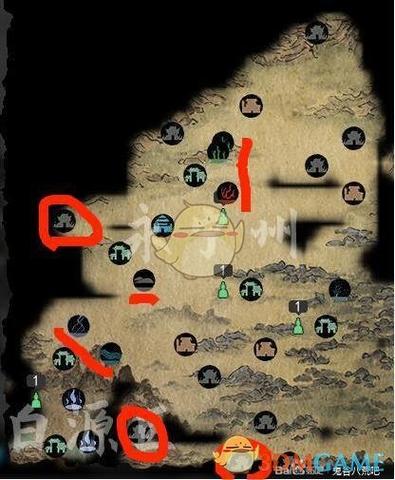 鬼谷八荒地图上找不到人