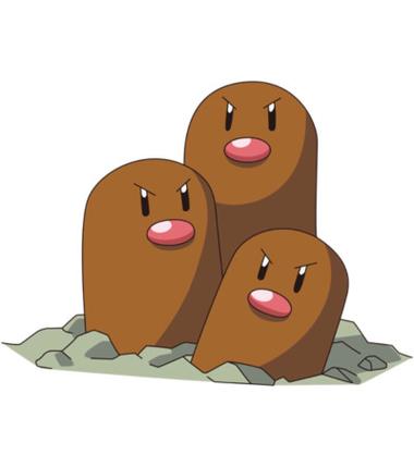 三头地鼠 下半身