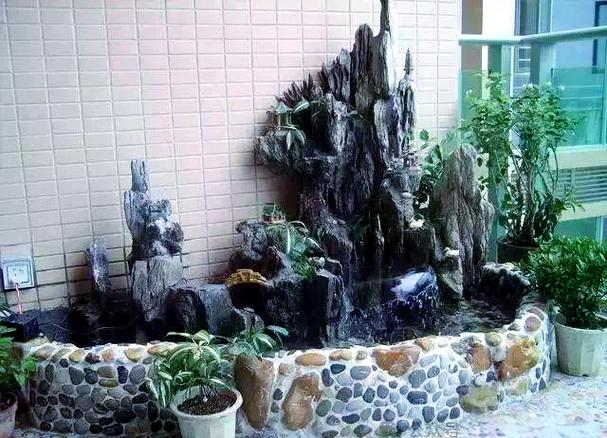 花园假山