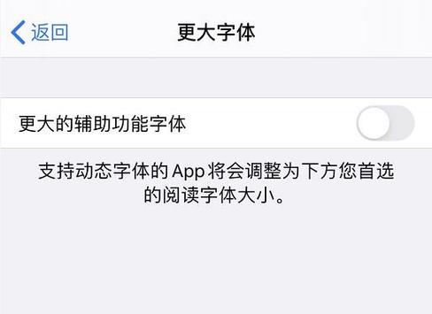 iphone11应用字体很小