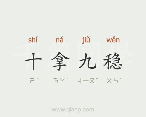 拿的成语