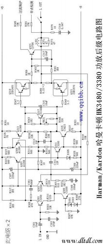 哈曼卡顿功放保护电路