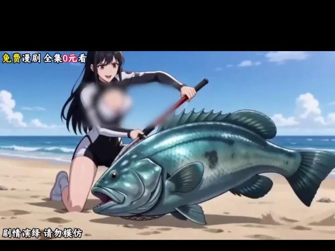 赶海捕鱼我带妹纸钓巨物