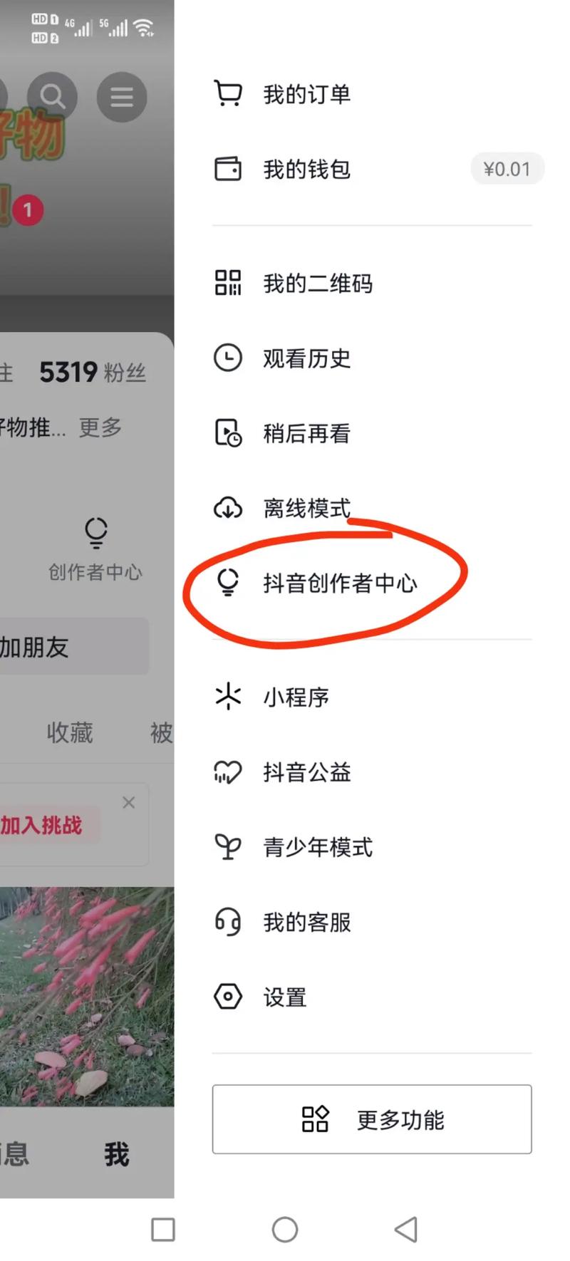 抖音怎么看具体粉丝量