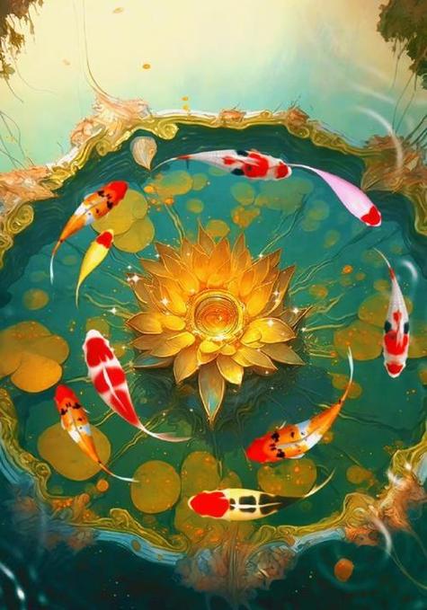 鱼戏莲花什么意思