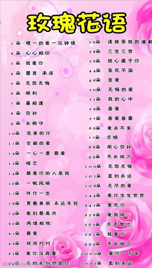 有关粉色的词语