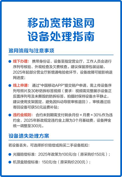 移动宽带怎么退掉