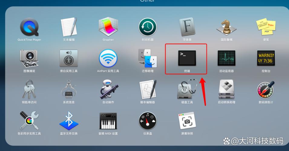MacBook打开终端快捷键