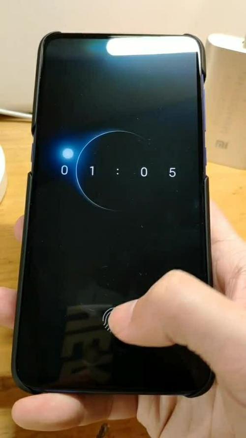 小米9指纹解锁不能用了