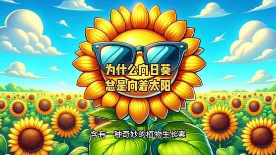 向日葵为何总是向太阳