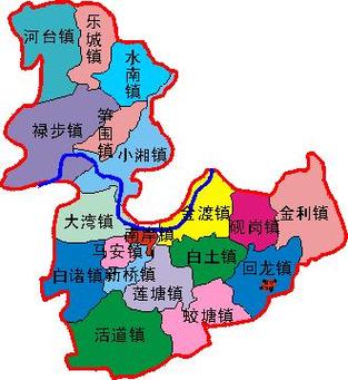 高要区地图