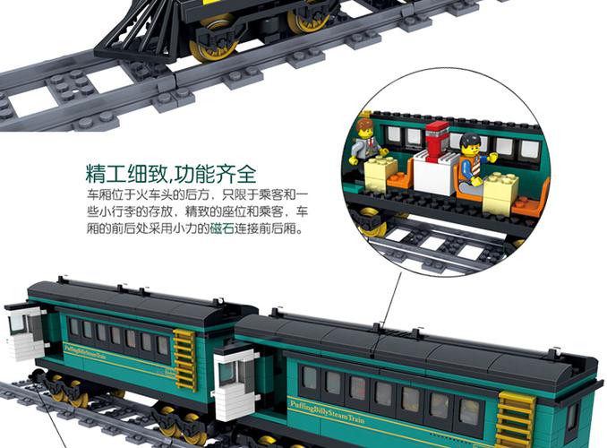 乐高火车撞,乐高火车