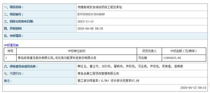 承包加油站大概多少钱