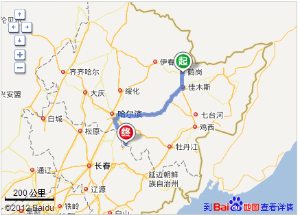五常市外环路详细地图
