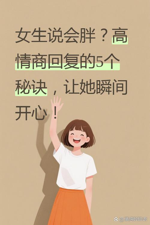 女生说吃胖了最佳回复