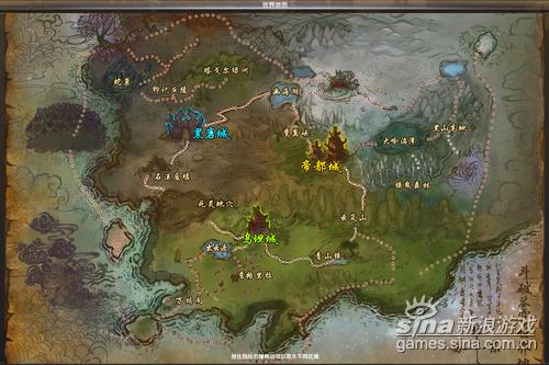 斗罗大陆的世界地图