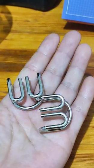 铁环锁扣解锁