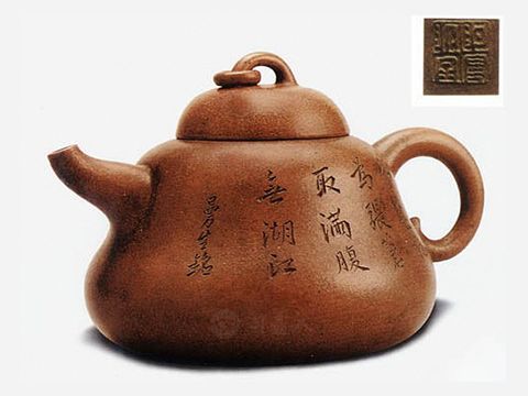 葫芦茶壶图片大全