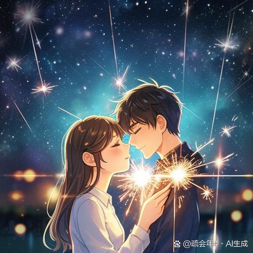 抖音星河情侣头像
