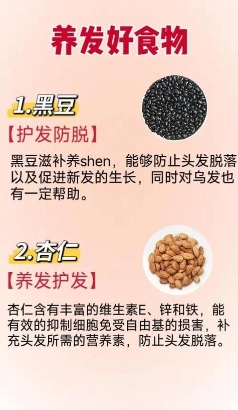 养发的食物有哪些
