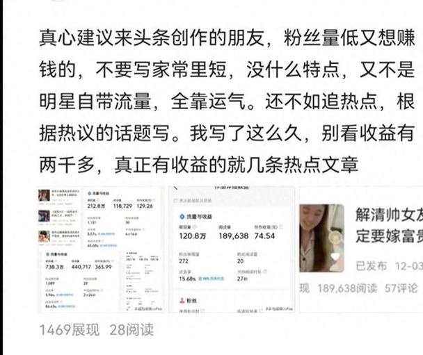 微头条的创作技巧