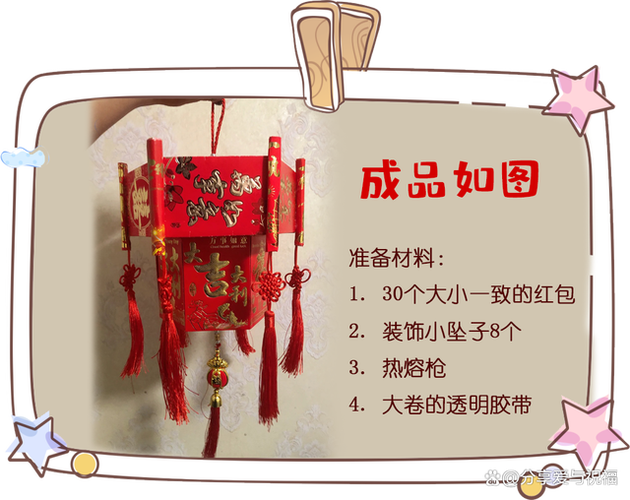 制作灯笼的过程和步骤