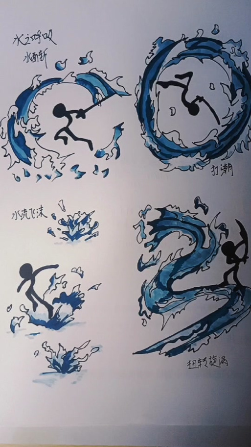 火柴人水系特效