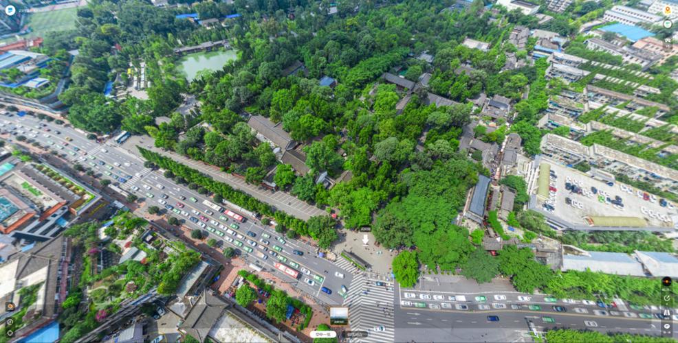 成都旅游地图景点分布图