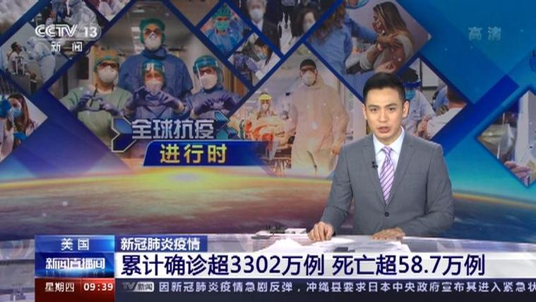 美国新冠肺炎确诊及死亡数量