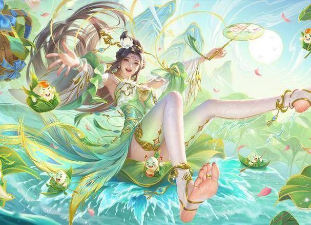 三国杀光脚美女图