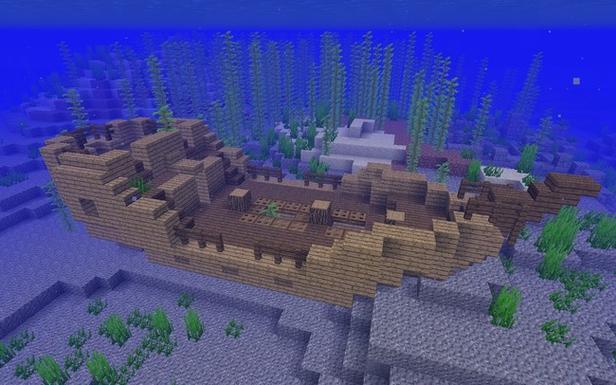 mc沉船有几个箱子