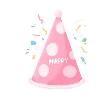 生日快乐帽子