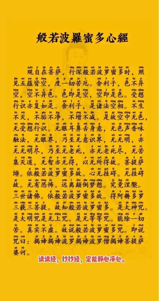 心经诵读原文