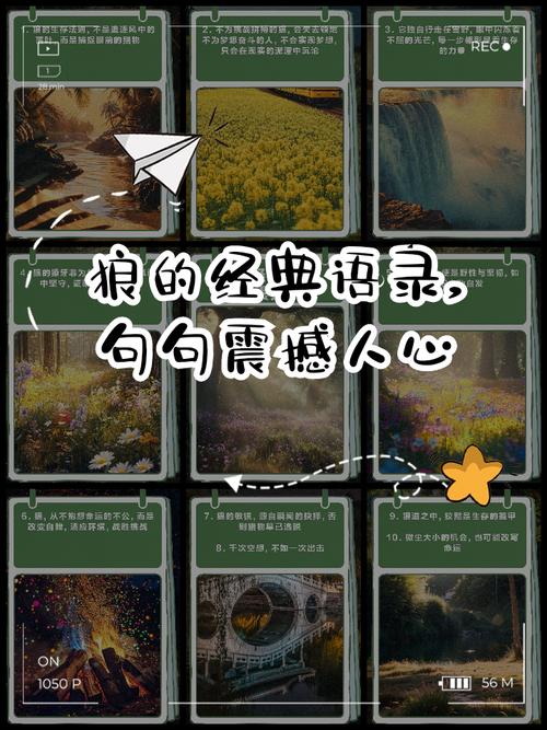 只狼小说写只狼最经典十句话