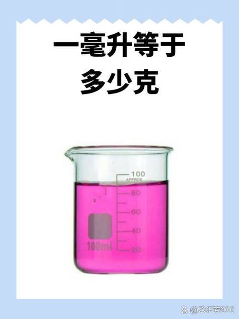 1克是多少毫升ml