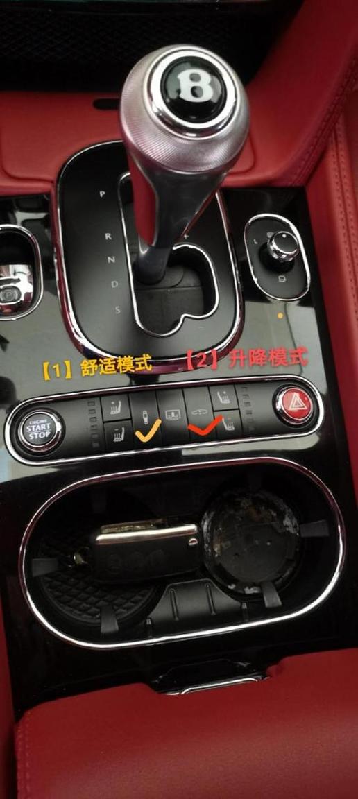 宾利汽车按键功能图解视频