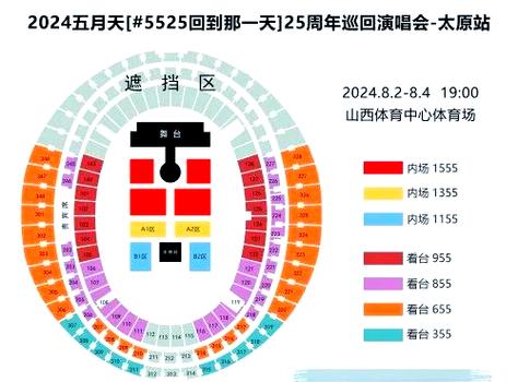 五月天演唱会门票价格