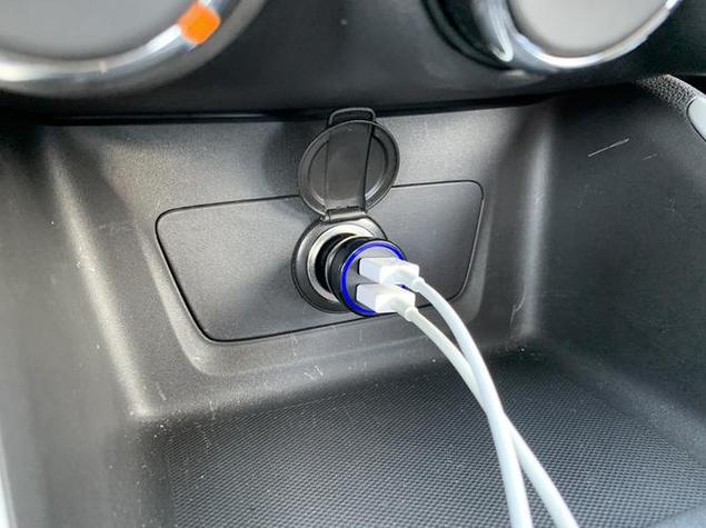 点烟器取电改usb接口