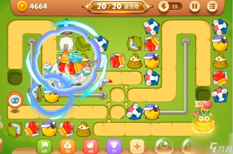 保卫萝卜迅玩版34关攻略图解