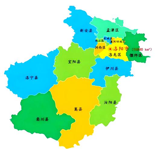 洛阳全地图一览